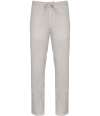 SP732 Spasso Faded Linen Trousers Washed White colour image